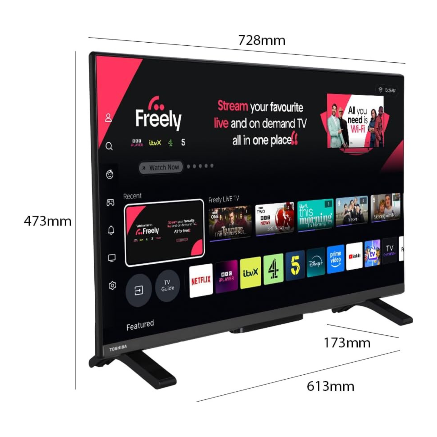 πΊ Toshiba 32β 4K Smart TV β Smarter, Sharper, Simply Brilliant