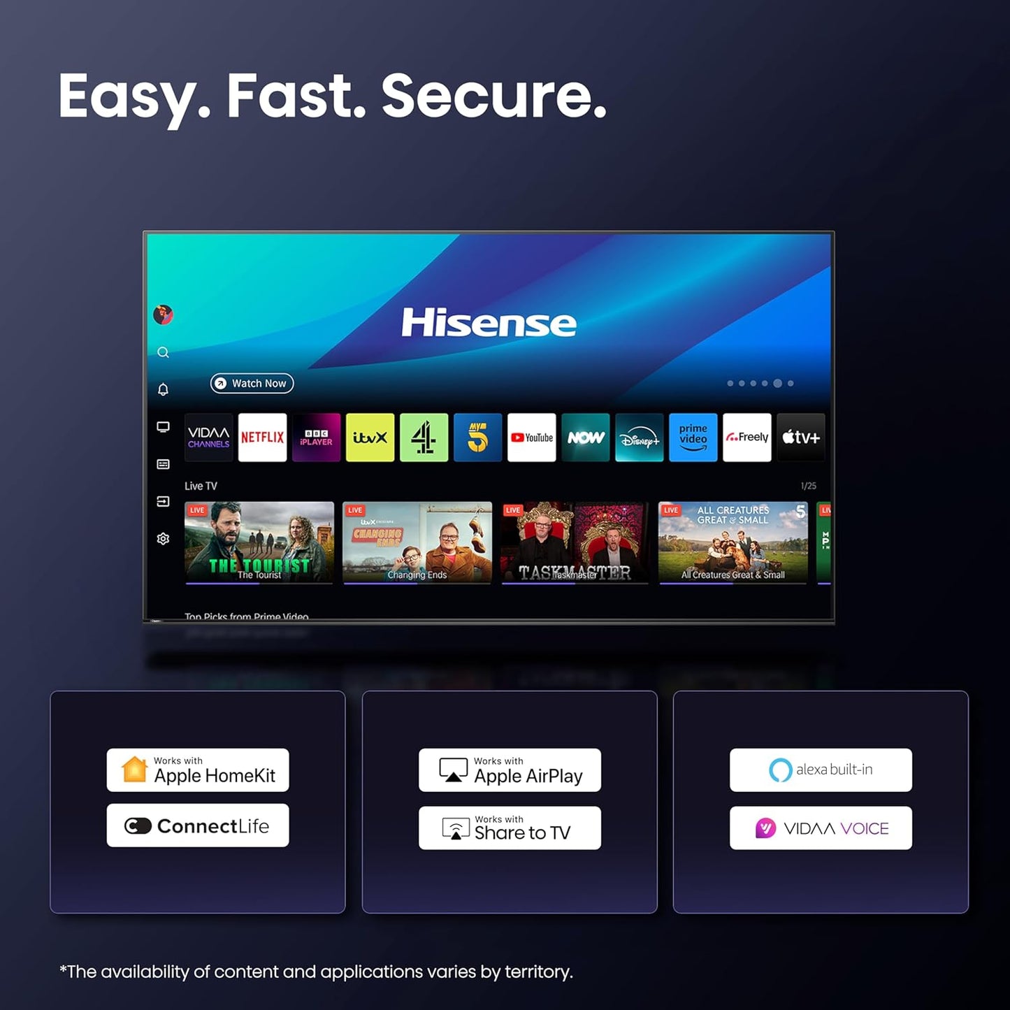 πΊ Hisense 43β 4K Ultra HD Smart TV β Precision, Power & Perfection