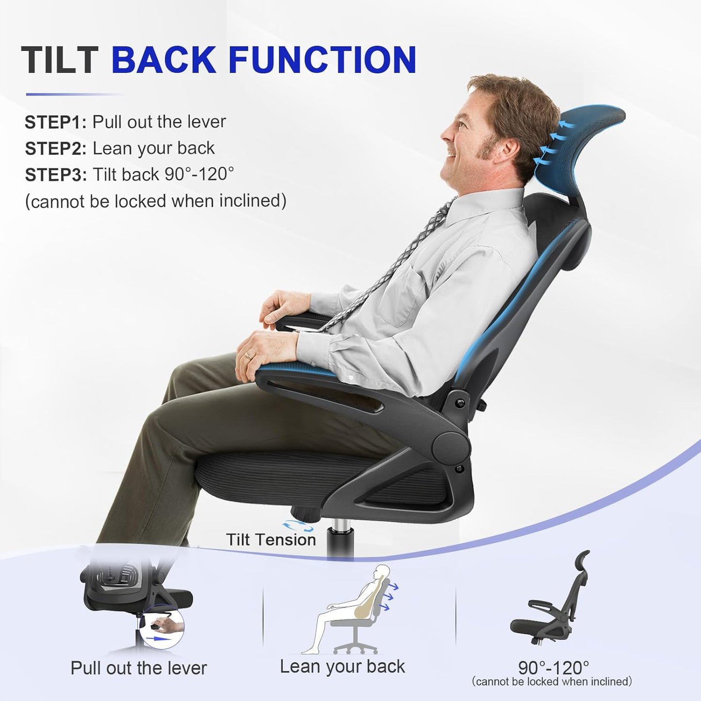 πͺ YONISEE Ergonomic Office Chair β Designed for All-Day Comfort