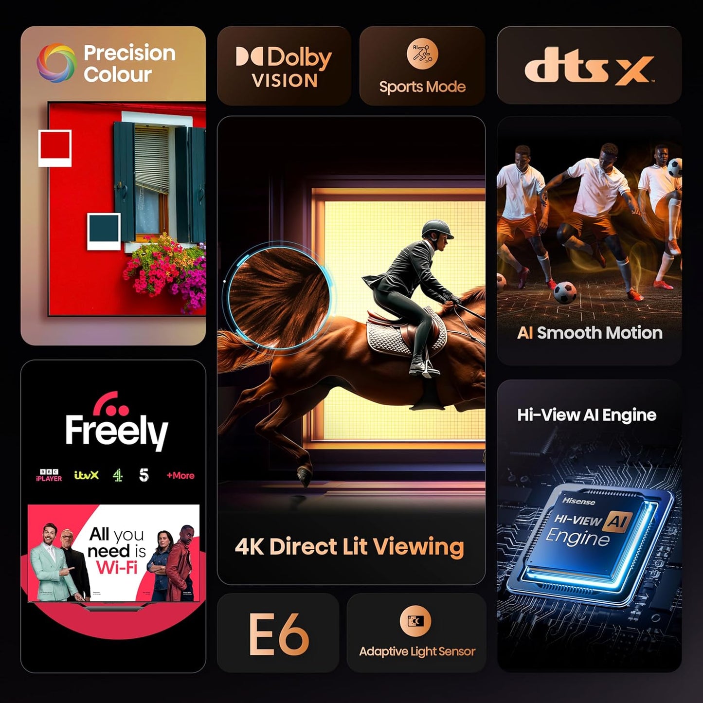 πΊ Hisense 43β 4K Ultra HD Smart TV β Precision, Power & Perfection